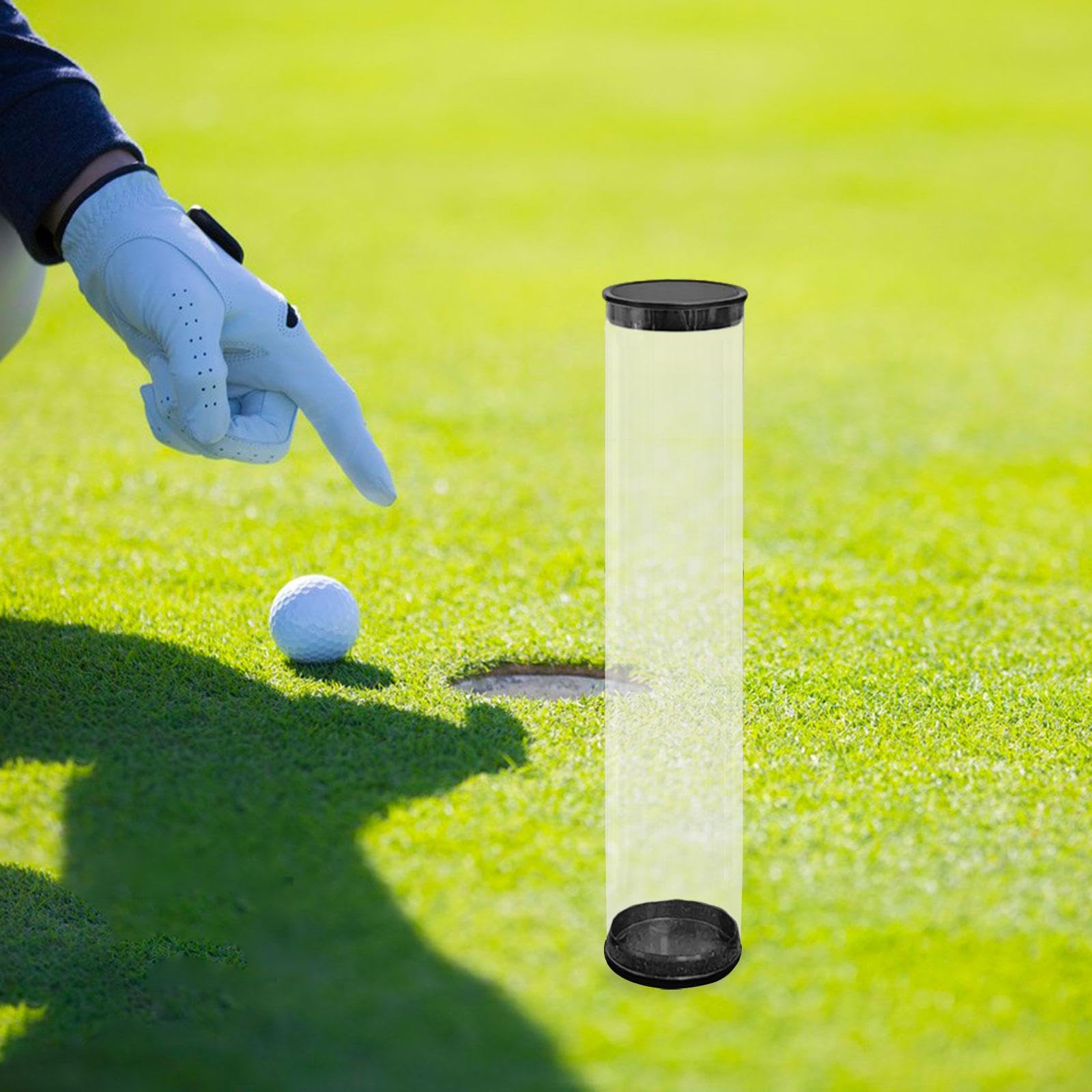 Baoblaze Pojemnik Cylindryczny na Piłki Golfowe, Przezroczysty i Przenośny