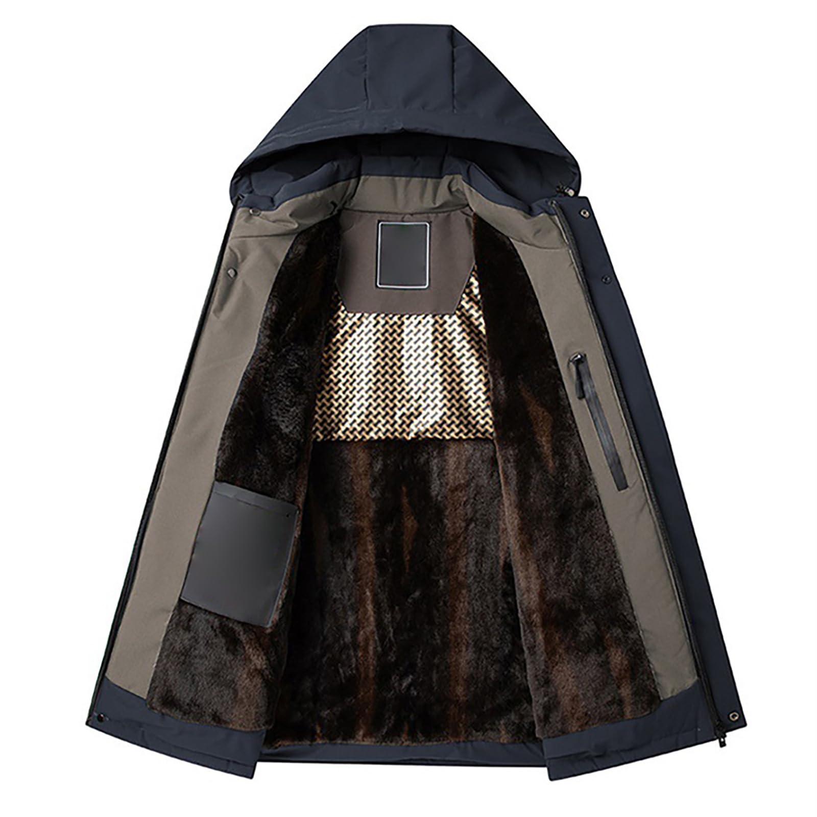 Trenca Hombre Chaqueta Negra Hombre Jacket Men Warm Fashionable Hooded Down Jacket Chaqueta Plumas Plumas Parkas Militares Abrigo Acolchado Negra Abrigos De Invierno Para Cazadora Abrigo De Paño