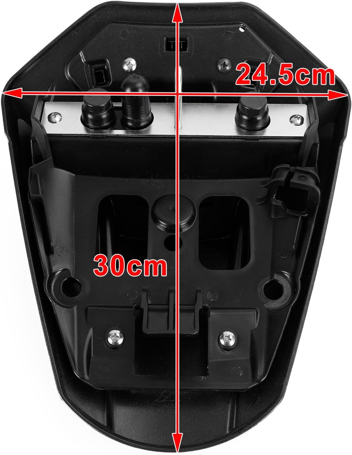 Areyourshop Motocycle Rear Seat Cover Cowl Fairing fit for Suzuki GSX-S1000 2021-2022(GBlack)