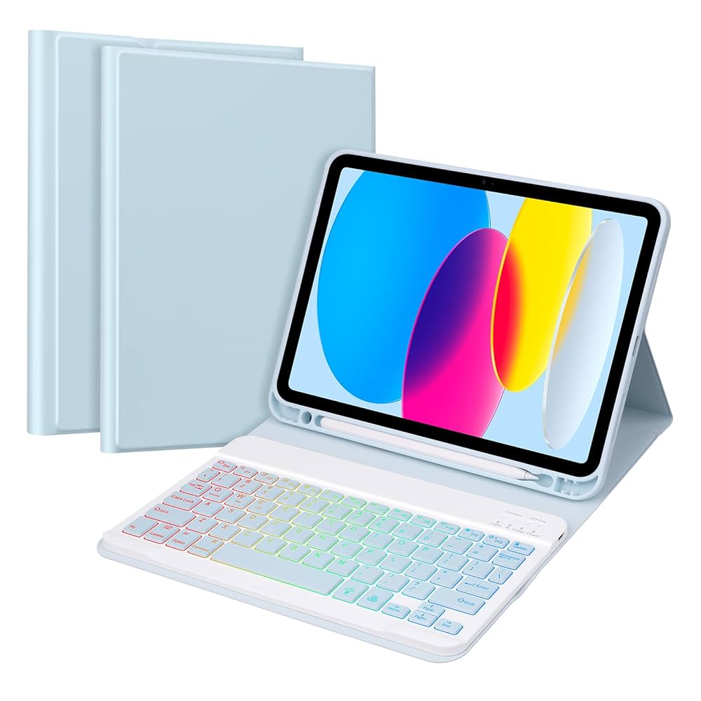 Amazon.co.jp: GOOJODOQ iPad 第10世代 キーボード ケース (2022