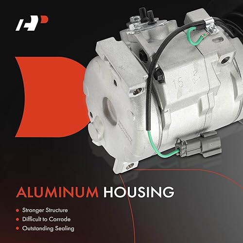 Miniatura 3 de A-Premium Compresor de A/C con embrague compatible con John Deere 450CLC, 450DLC, 600CLC, 650DLC, 800C, 850DLC