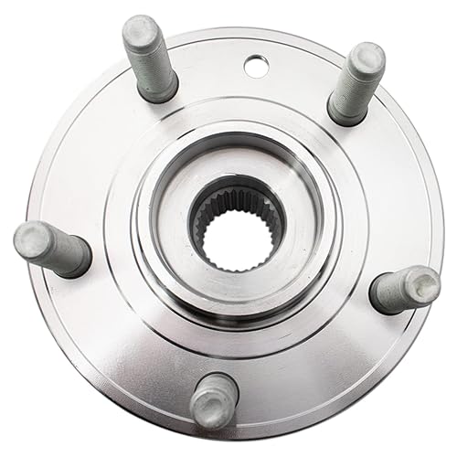 Vista 295 de TRQ Juego de 2 rodamientos de rueda trasera y conjunto de cubo con sensor ABS compatible con Ford Transit Connect 2014-2018