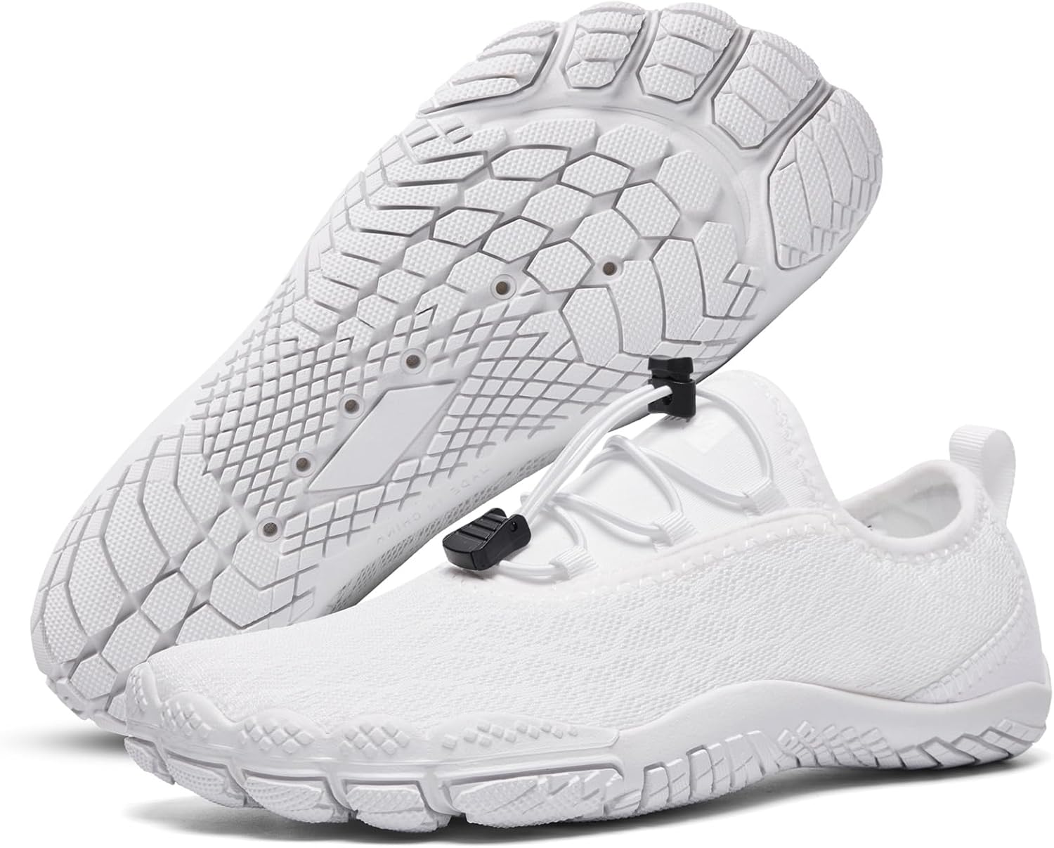 HIITAVE Beach Shoes Women Aqua Shoes Wide Toe Box Water Shoes