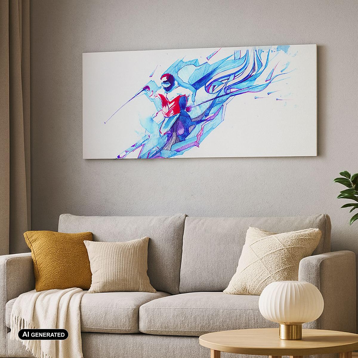 Moderno Quadro su Tela 90x30 cm Stampe da Parete Persone Sport - 3058 | Condividere Attività Quadro Decorativo Piccolo 1 pezzo Soggiorno Camera da Letto Arte da Parete Decorazione da Parete ARTTOR