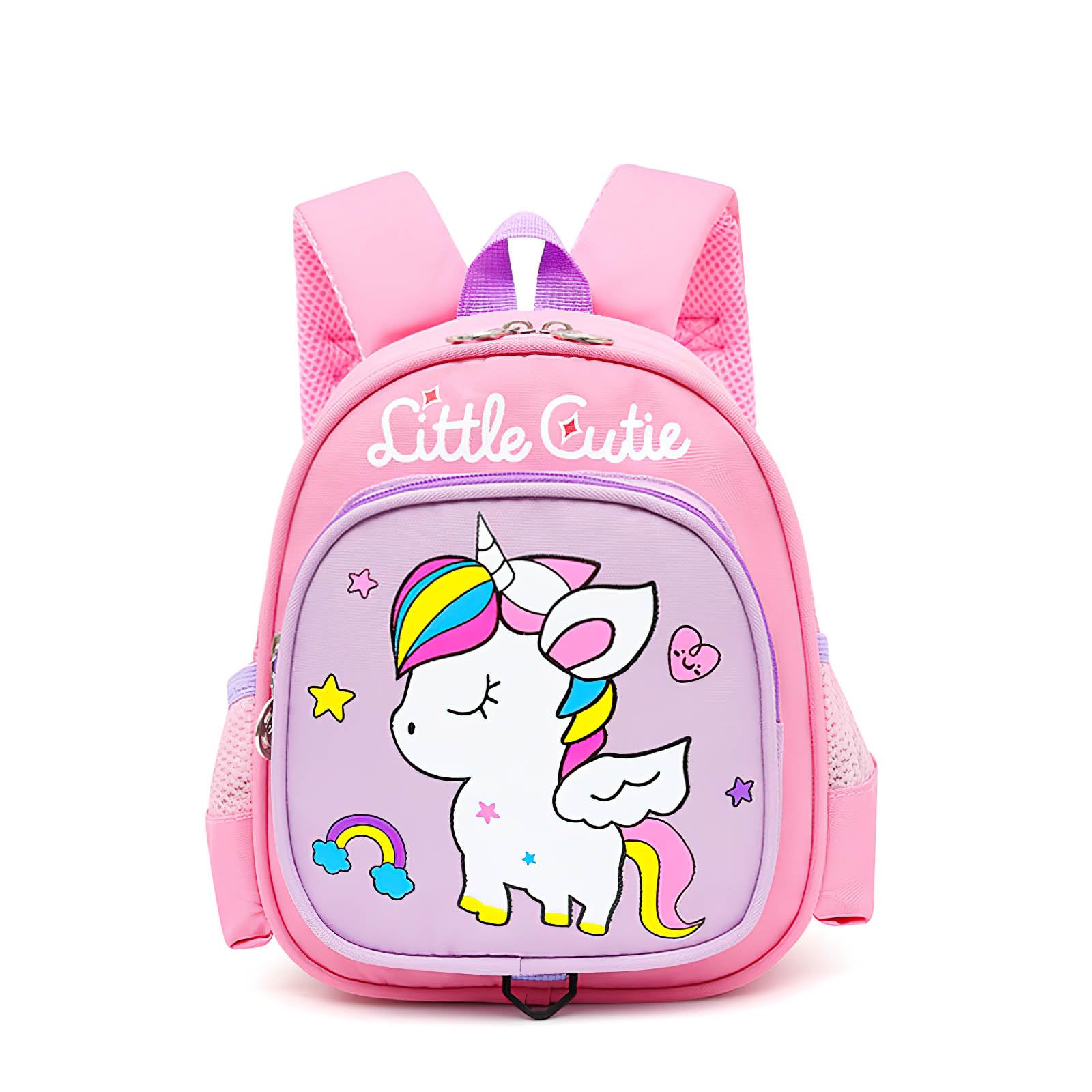 Hifot Unicornio Mochilas para Niña, Lindo 3D Mochila Mochila Infantil Mochila De Viaje Duradera Y De Moda para Niños, Mochila con Tirantes Ajustables