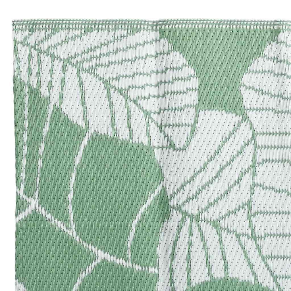 Tapis terrasse extérieur & Carpet Vert polypropylène Outdoor Rug Moquette pour Jardin extérieur Terrasse Camping et Camping-Car 190 x 290 cm