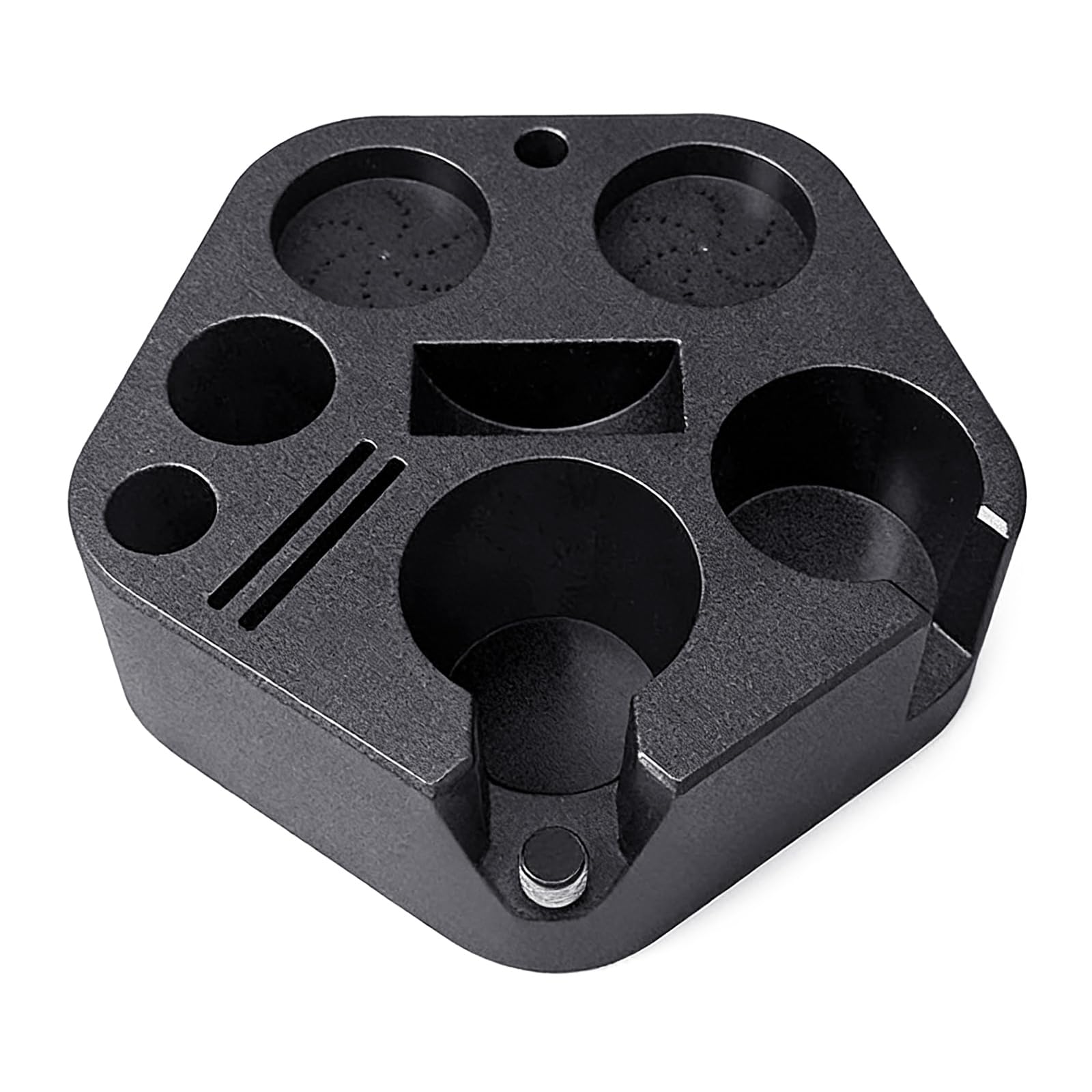 Laikoutd Espresso Tamping Station Organizers Coffee Tamper Holder for 51mm / 58mm Epsresso Portafilter Coffee Tools Organzier for Cafe Shop Home Kitchen