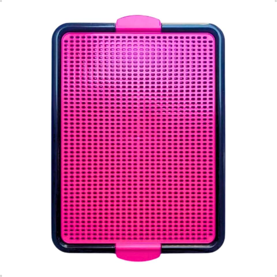 Tapete Higiênico Sanitário para Cachorros Xixi Pet Dog Banheiro Lavável Canino Reutilizável Rosa