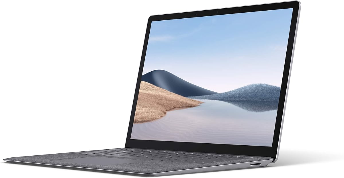 Microsoft Surface Laptop 4 Pantalla táctil de 13,5" - AMD Ryzen 5 Surface Edition - Memoria de 8 GB - Unidad de estado sólido de 256 GB con Windows 11 (último modelo) - Platino