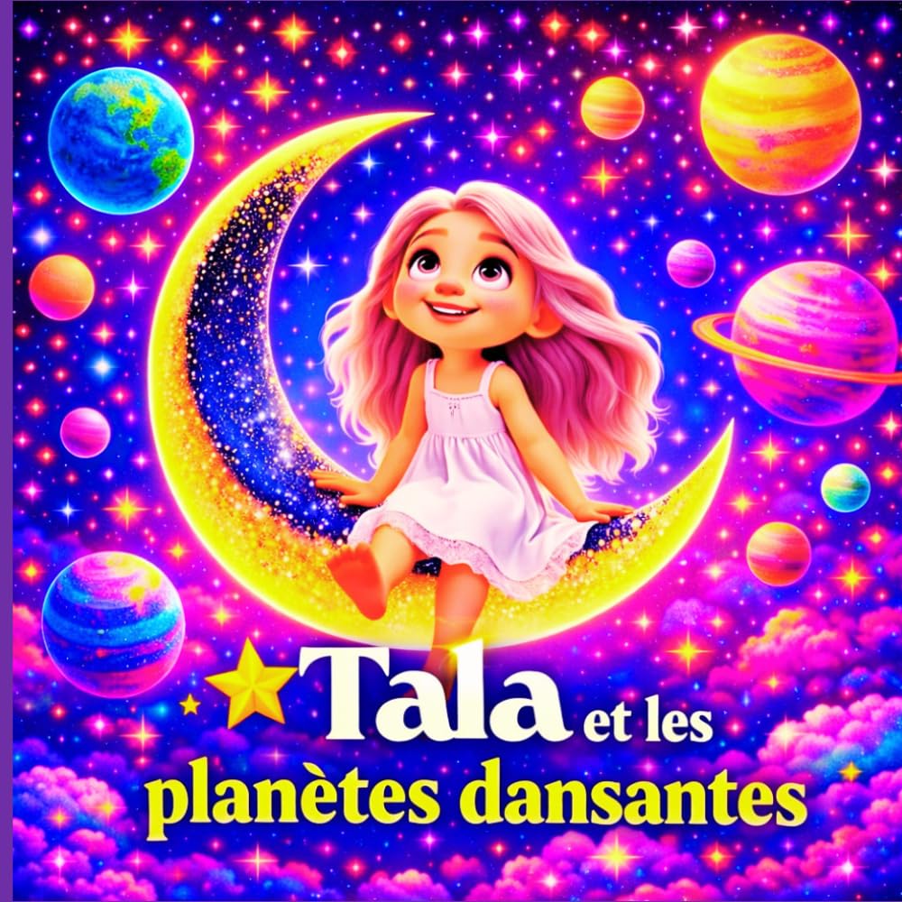 Tala et les planètes dansantes: Une aventure spatiale magique pour les enfants de 3 à 5 ans sur la découverte des étoiles et des planètes (Les Grandes Aventures de Tala)