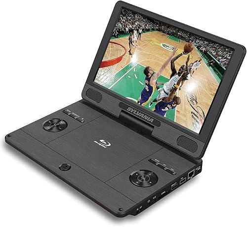 PROSCAN ELITE 11.6 pulgadas 720p portátil Blu-Ray, DVD, CD, USB, SD multimedia reproductor de alta resolución HD