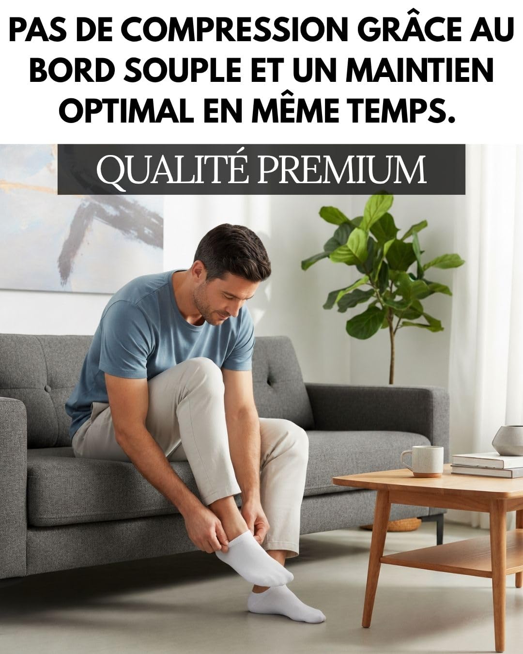 10 Paires Chaussettes Basses Homme Femme Socquettes Coton Respirantes