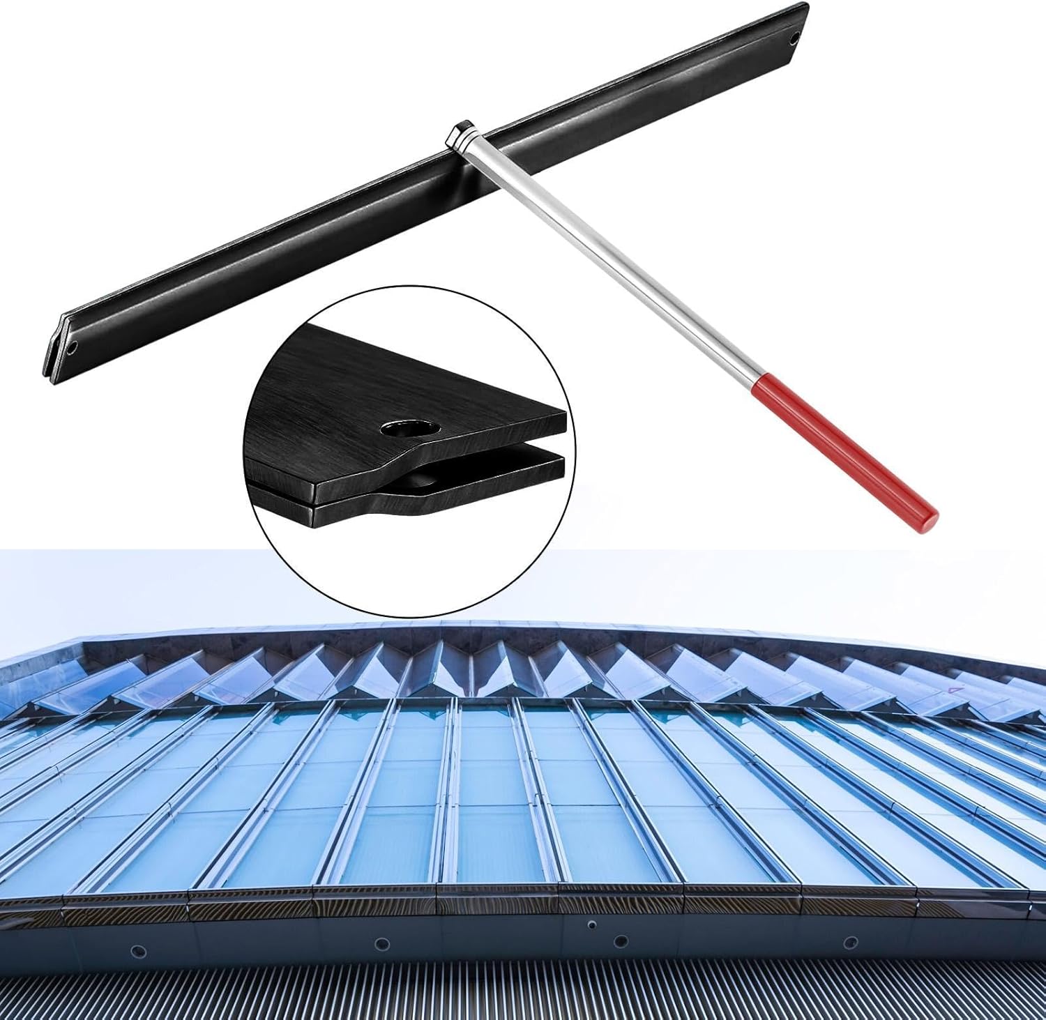 Generic Sheet Metal Folding and Hemming Tool Fold up to 24 GA Steels,Carbon Steel Comfortable Steel Metal Bender for Hand Bending, 30.5cmx50.8cm
