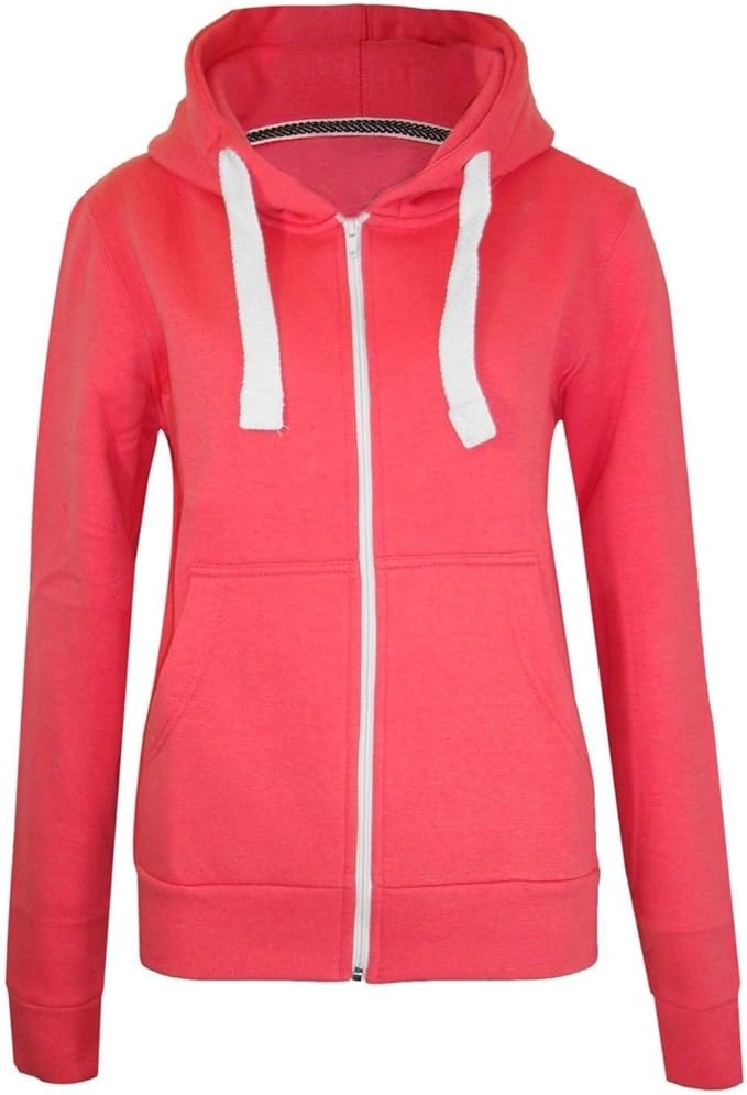 Ladies coral hoodie Clearance