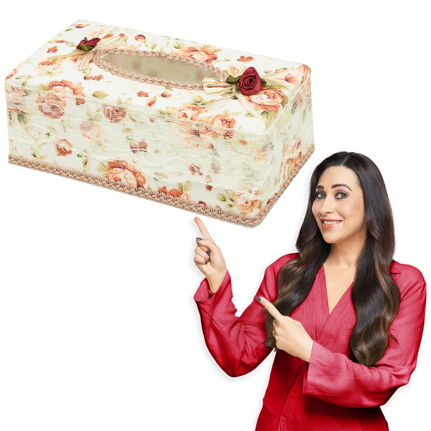 HOKIPO Plastic Tissue Box Holder (AR-4087-D32)-image-7