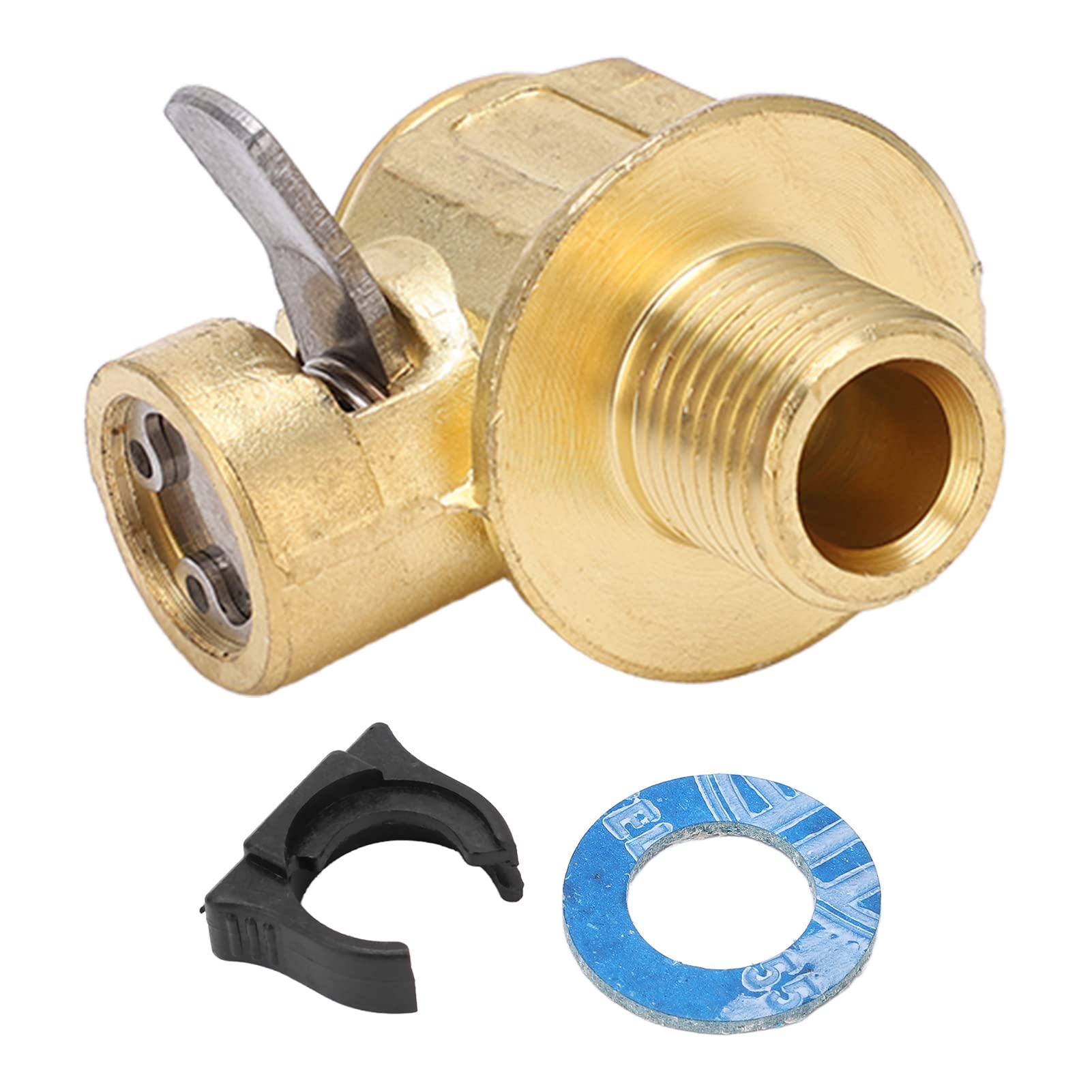 Entatial Light M14-1.25 Oil Drain Valve Brass Engine Stainless Steel Truck Oil Drain Valve