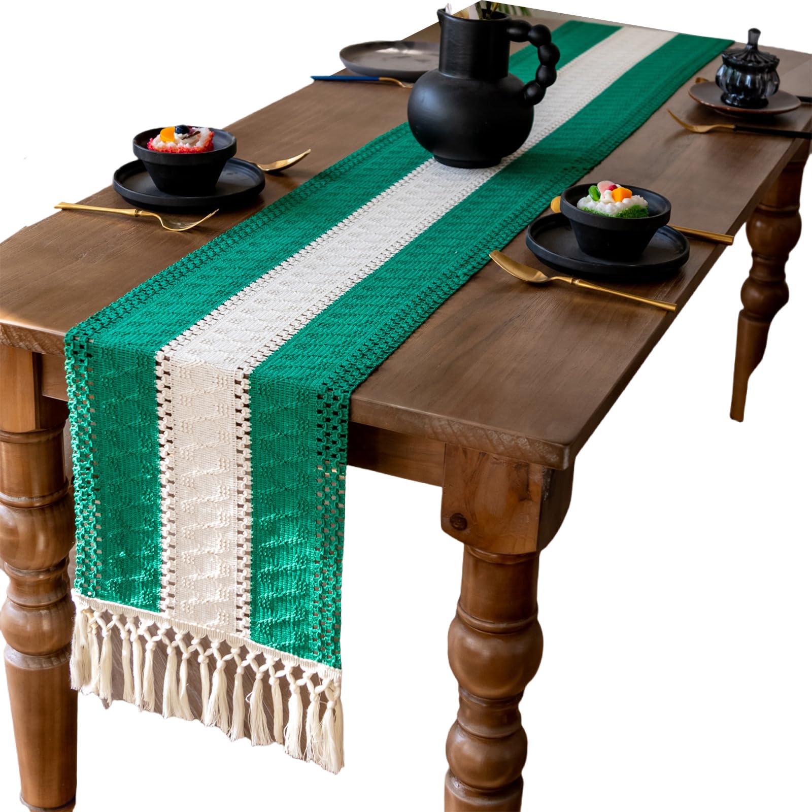 Buxuaaaa Festival Table Runner Soft Touches Polyester Materials Multiple Patterns Holiday Decoration Runner Holiday Table