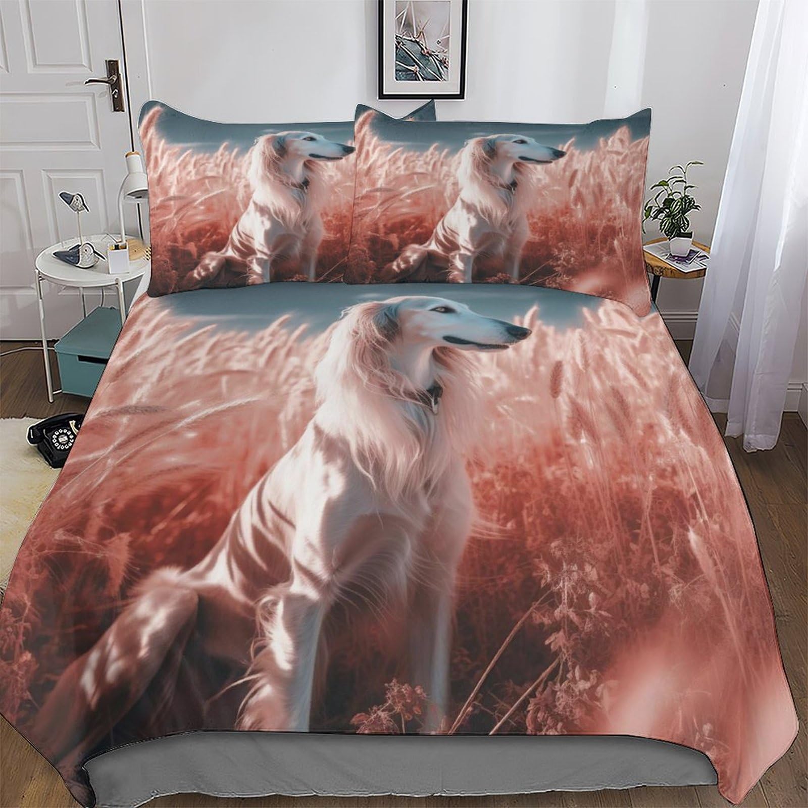 Funda de edredón perro cachorro 3D ideal para decorar dormitorios infantiles temáticos