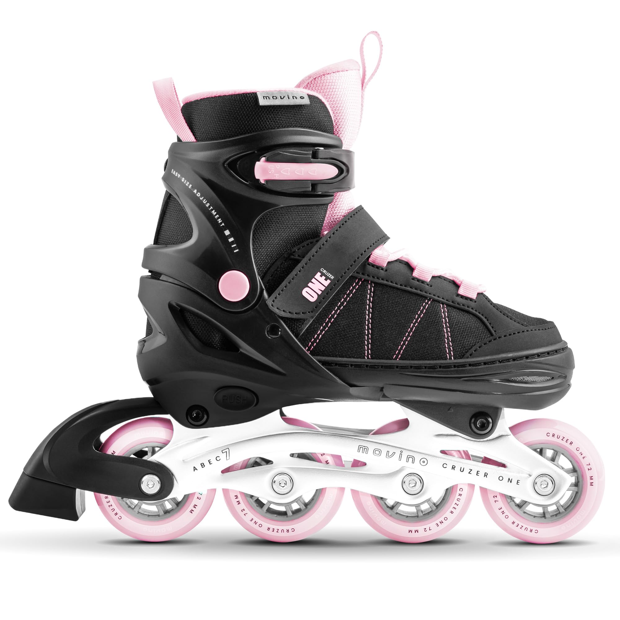 Movino Cruzer One | Rollers en Ligne Réglables | Roller Enfant Fille Garcon | Patin A Roulette