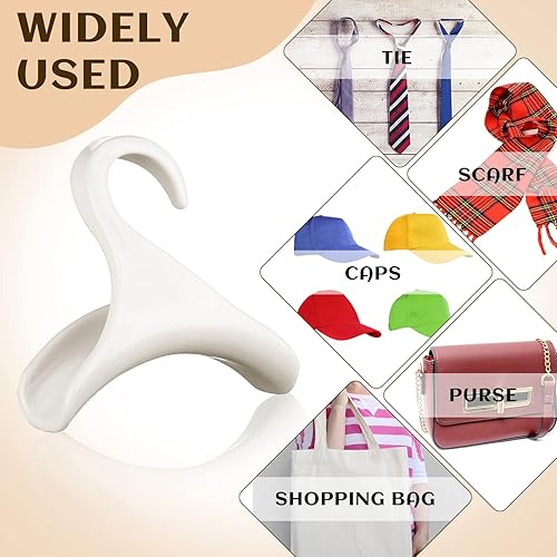 Miniatura 3 de Gancho para colgar bolsos, colgador de acrílico para bolsas de mano, organizador de armario, almacenamiento para mochilas, carteras, bolsos, bolsos