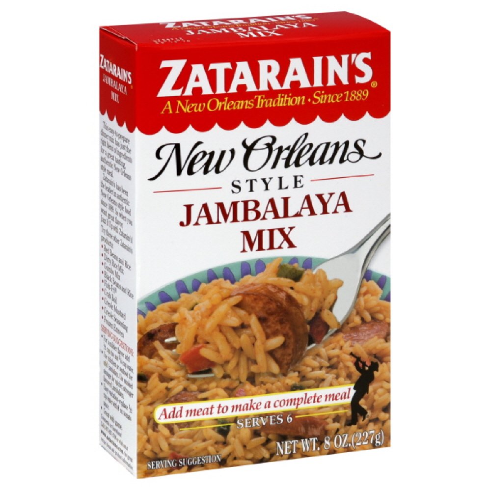 Zatarain's Mix Jambalaya, 8-ounces (Pack of6)
