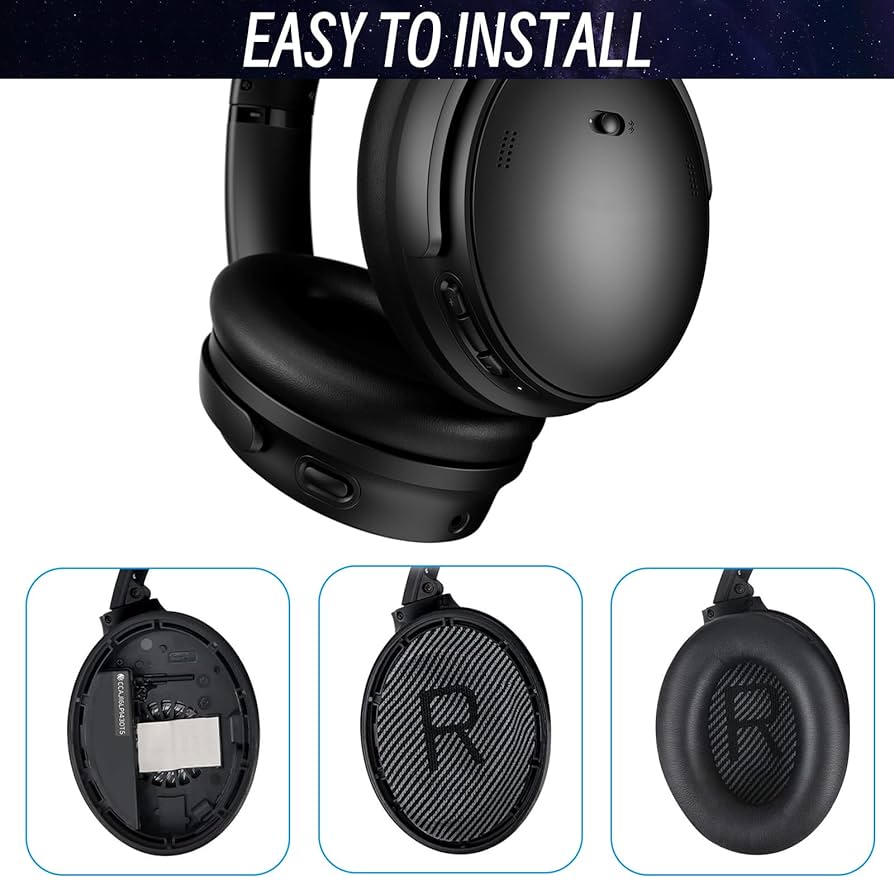 Bose QuietComfort 45 (交換用イヤーパッド付) Amazon | Bose（ボーズ） QC45 ヘッドホン対応 交換用