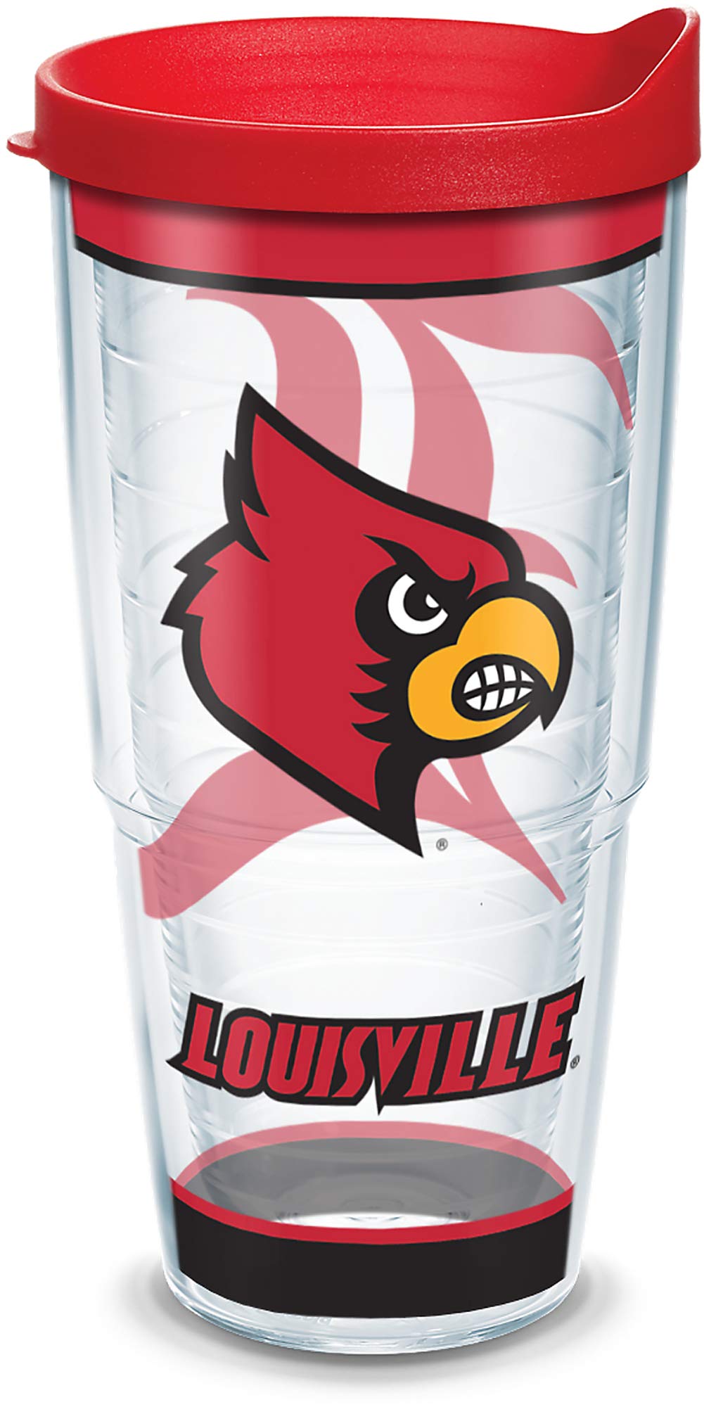 Gobelet isotherme Louisville Cardinals couvercle rouge Tervis 1343749 Tritan