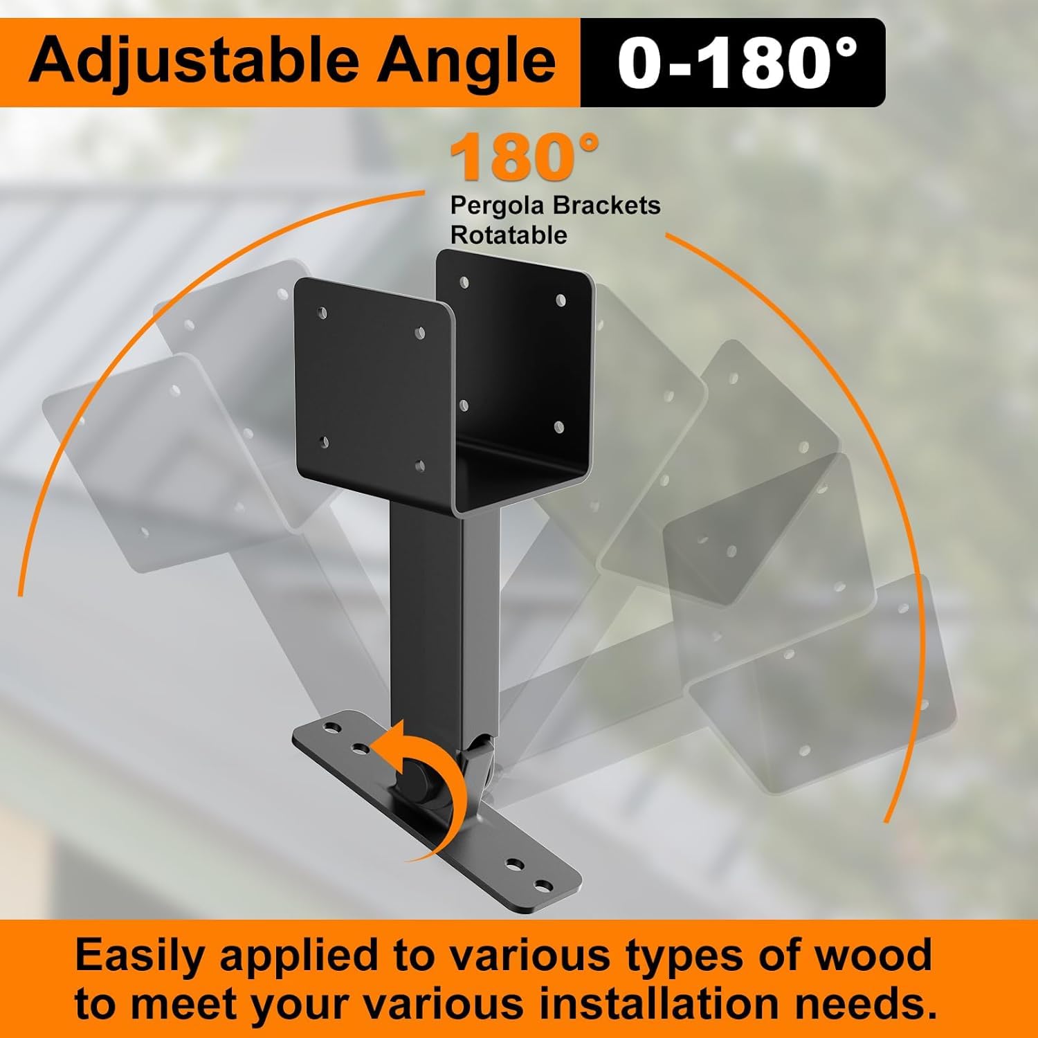 Roof Riser Brackets Kit Pergola Roof Riser Beam Bracket Pergola Support Brackets 088c76f3 424f 45a0 9377 B68471713b3d.707994c7cd7e49df9cfde26f99d6c8ff - View #10