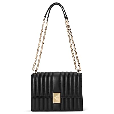 Kate Spade New York Deco Quilted Leather Chain Shoulder Shoulder Women