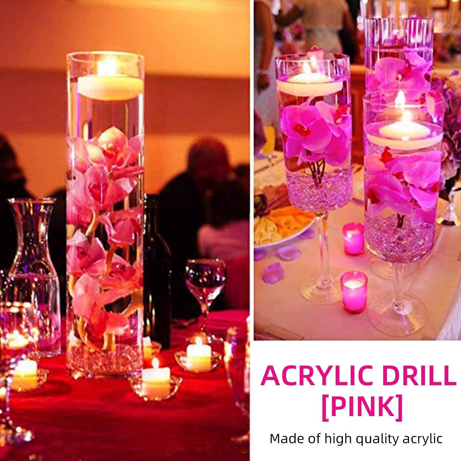 4000 Pietre Acriliche Decorazioni - Cristalli Diamantati Per Matrimoni, Feste E Centrotavola - Foto 2