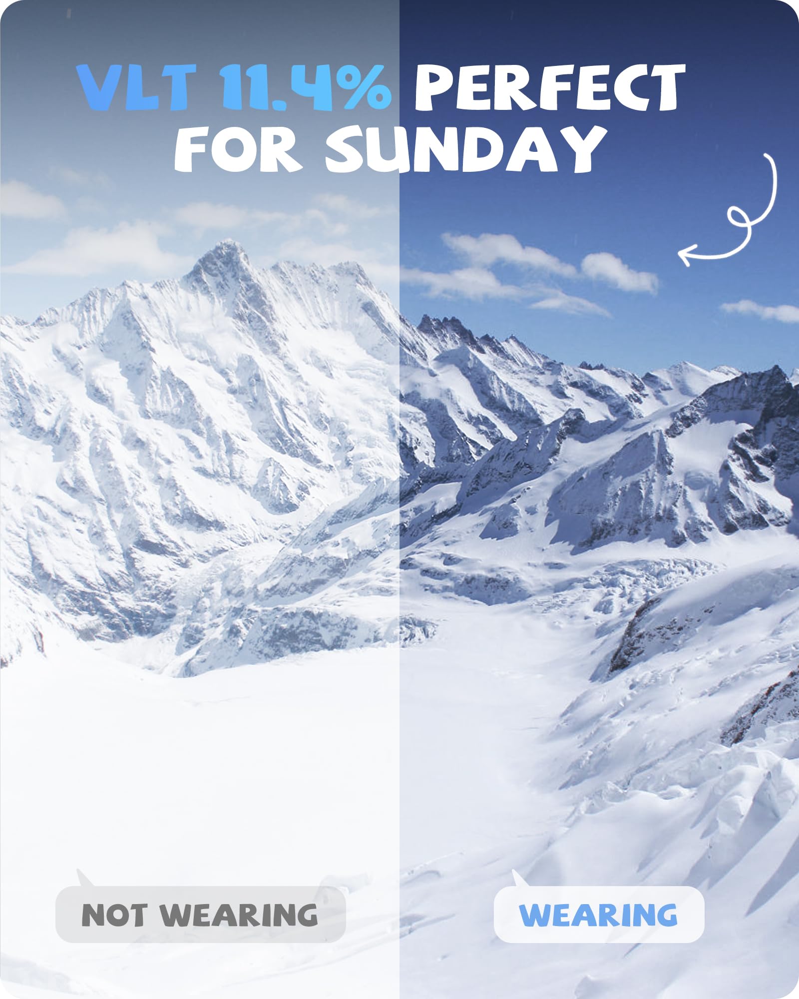 RIOROO Maschera da Sci Bambino 3~14 Anni Occhiali da Sci Maschera Sci Bambino Occhiali Sci 100% Anti UV Anti Nebbia anti-vento antipolvere, OTG per Ragazzo Ragazza Sci Snowboard Sport Invernali