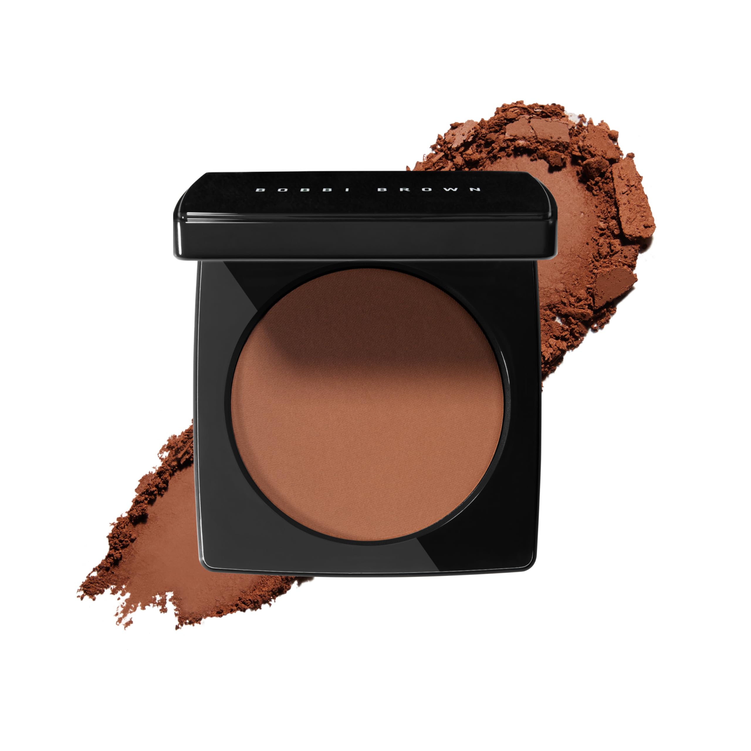 Bobbi Brown Bronzing Powder | Matte Finish Face Bronzer for Natural-Looking Warmth and Contour with Coconut Oil | For All Skin Tones and Complexions, Golden Natural, 0.32 Ounce