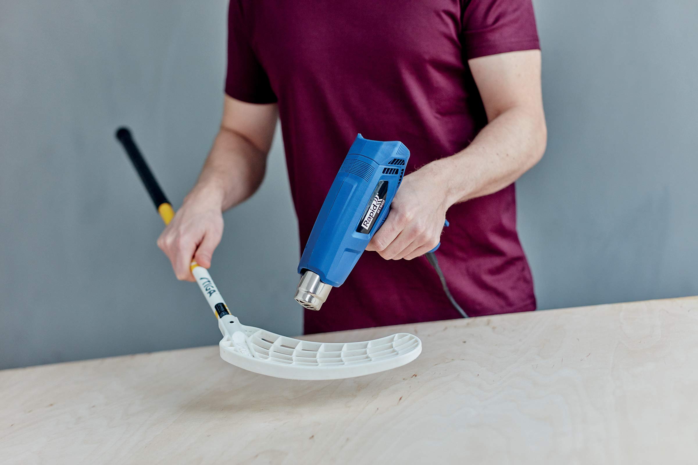 Rapid Heißluftpistole R1600, Heißluftfön 1600 W, 400-550°C, 300 l/Min.
