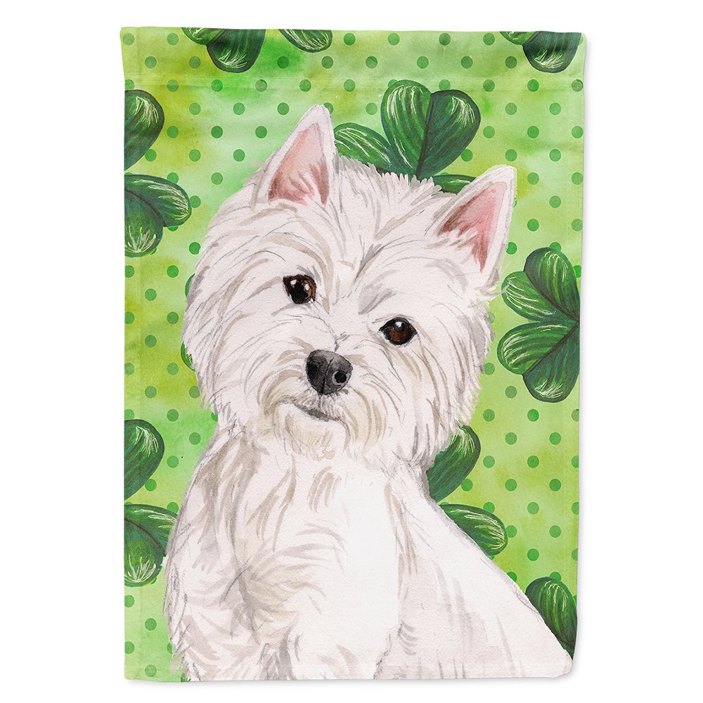 Drapeau Westie St. Patrick's Flag Caroline's Treasures BB9534CHF grand