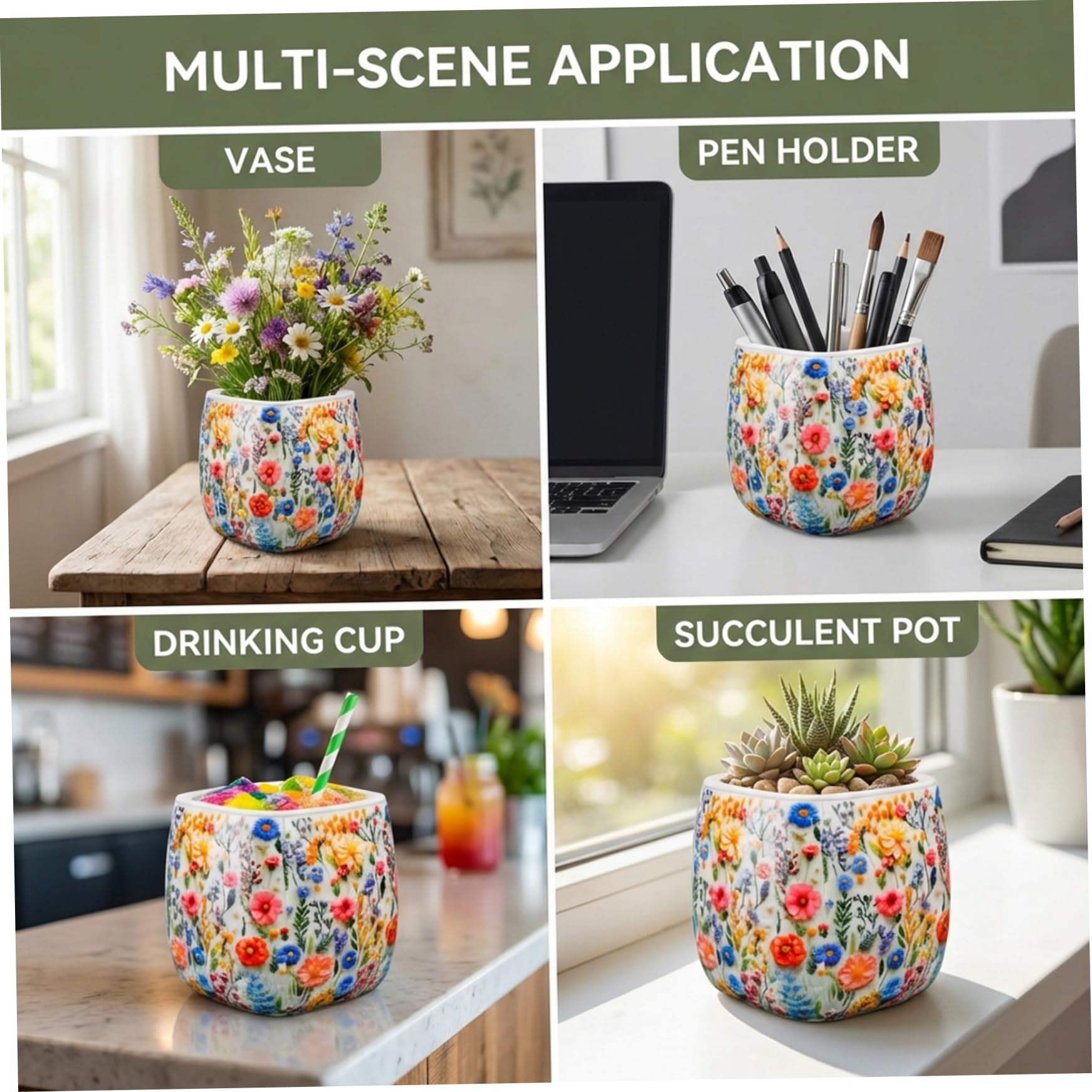 3D-Puzzle-Blumenvase Als Deko-Highlight – Buntes ABS-Puzzle Mit Wasserdichter Flasche – Kreatives Geschenk Für Die Ganze Familie!