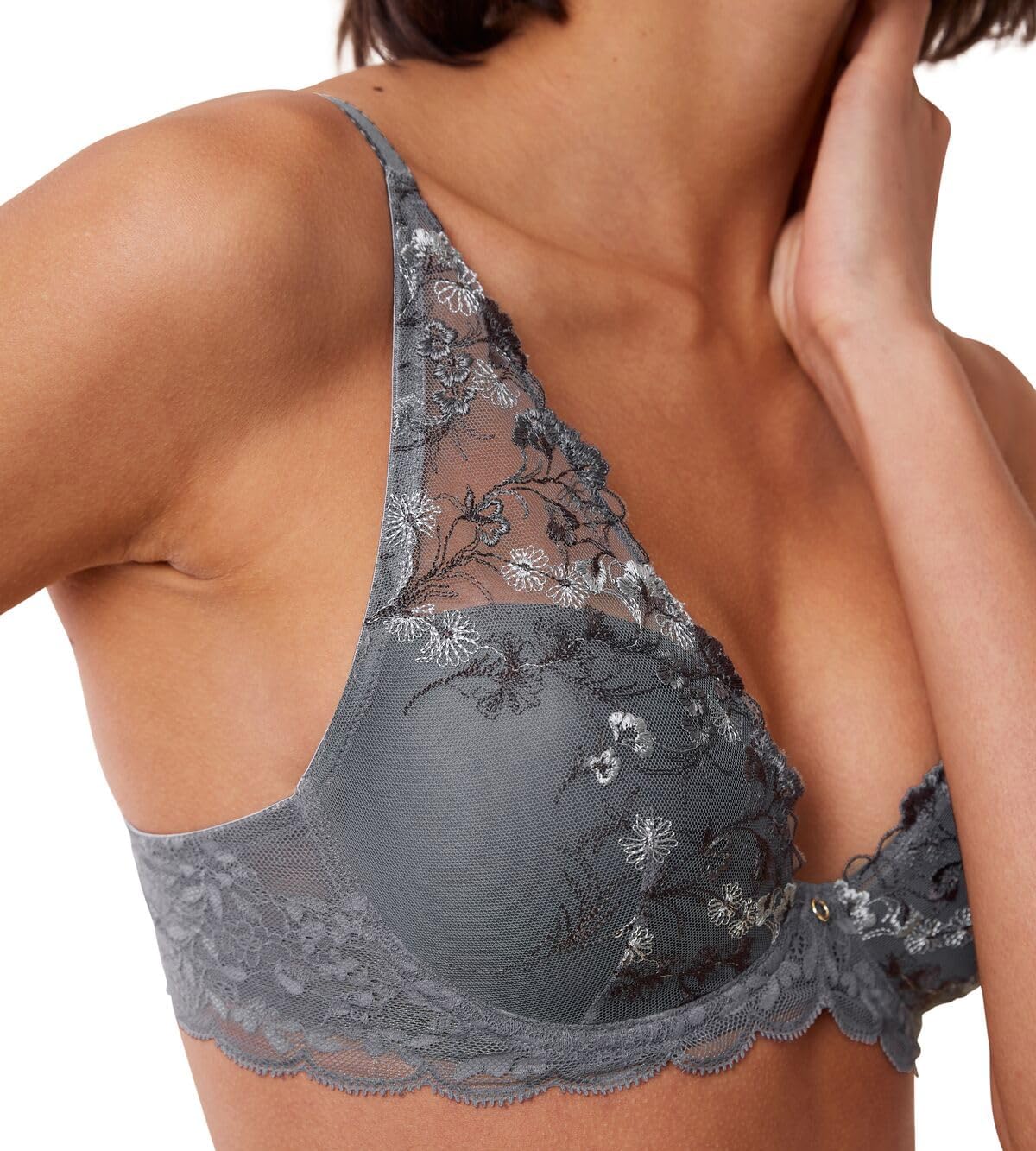 Triumph Donna Sensual Spotlight Wp, Bra, Pebble Grey, 6D-image