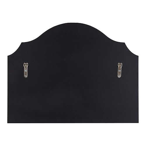 Miniatura 5 de Kate and Laurel Leanna Glam - Espejo de pared horizontal, 18 x 24, dorado, sofisticado espejo grande para pared