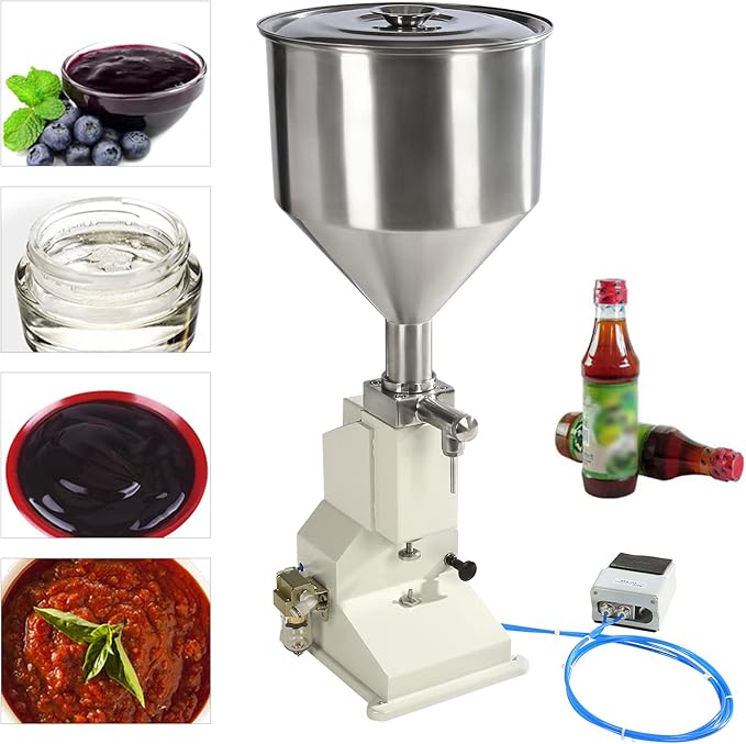 Manual Paste Liquid Filling Machine, Adjustable Lip Gloss Ma miniatura 6