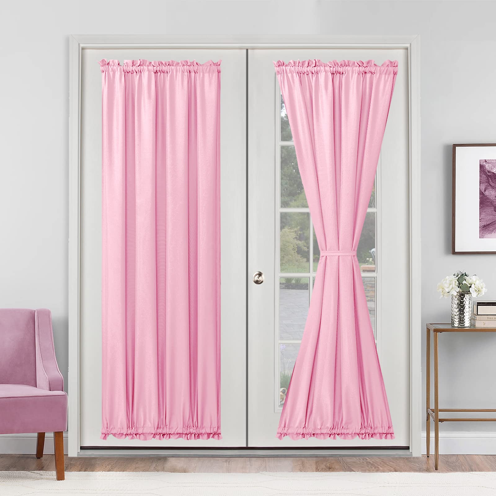 Rideaux d'intimité pour une ambiance douce dans votre salon ou chambre d'enfant