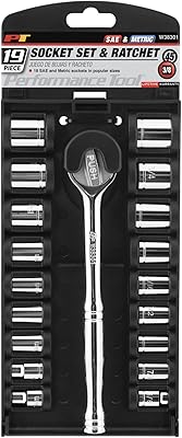 Performance Tool W38301 19 Piece 3/8