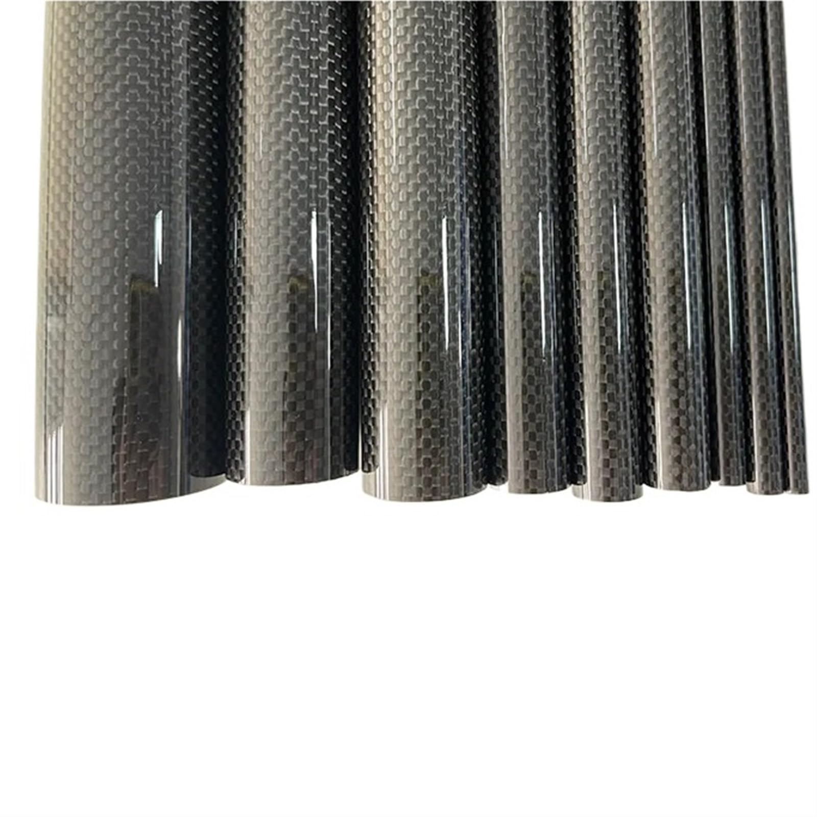 3K Carbon Fiber Tube ?Plain Shining ?Length 1000mm?Wall Thickness ?1mm?Calibre?5mm-35mm, High strength full carbon fiber tube Carbon fiber square tube(6X4X1000MM 2PCS)
