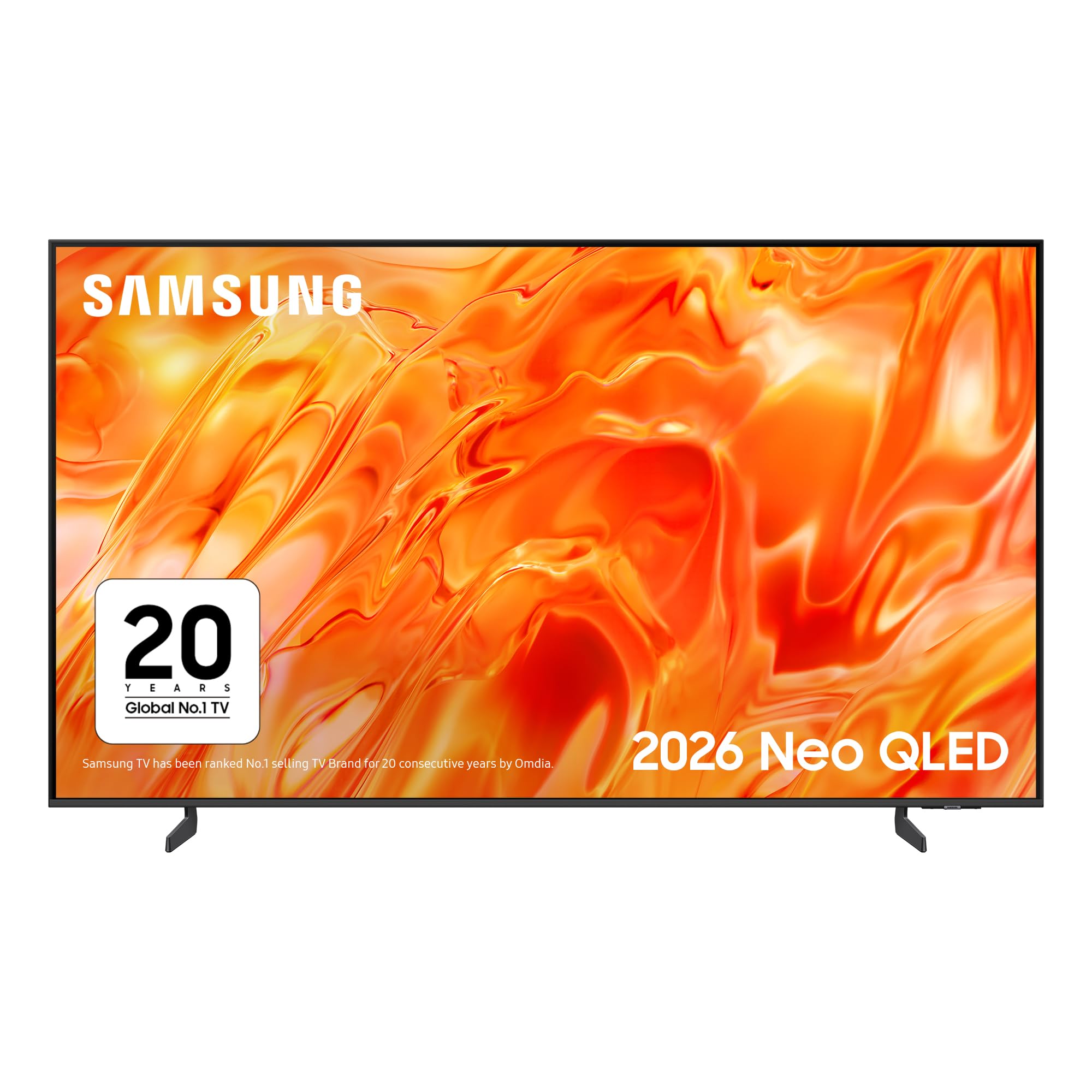 Samsung Smart TV 65-Inch QN70H Neo QLED 4K Quantum Mini LED, HDR 10+, Motion Xcelerator, Adpative Sound+, Gaming Hub, Knox Security, Voice Control with AI(VAC), Alexa Built-in [2026]