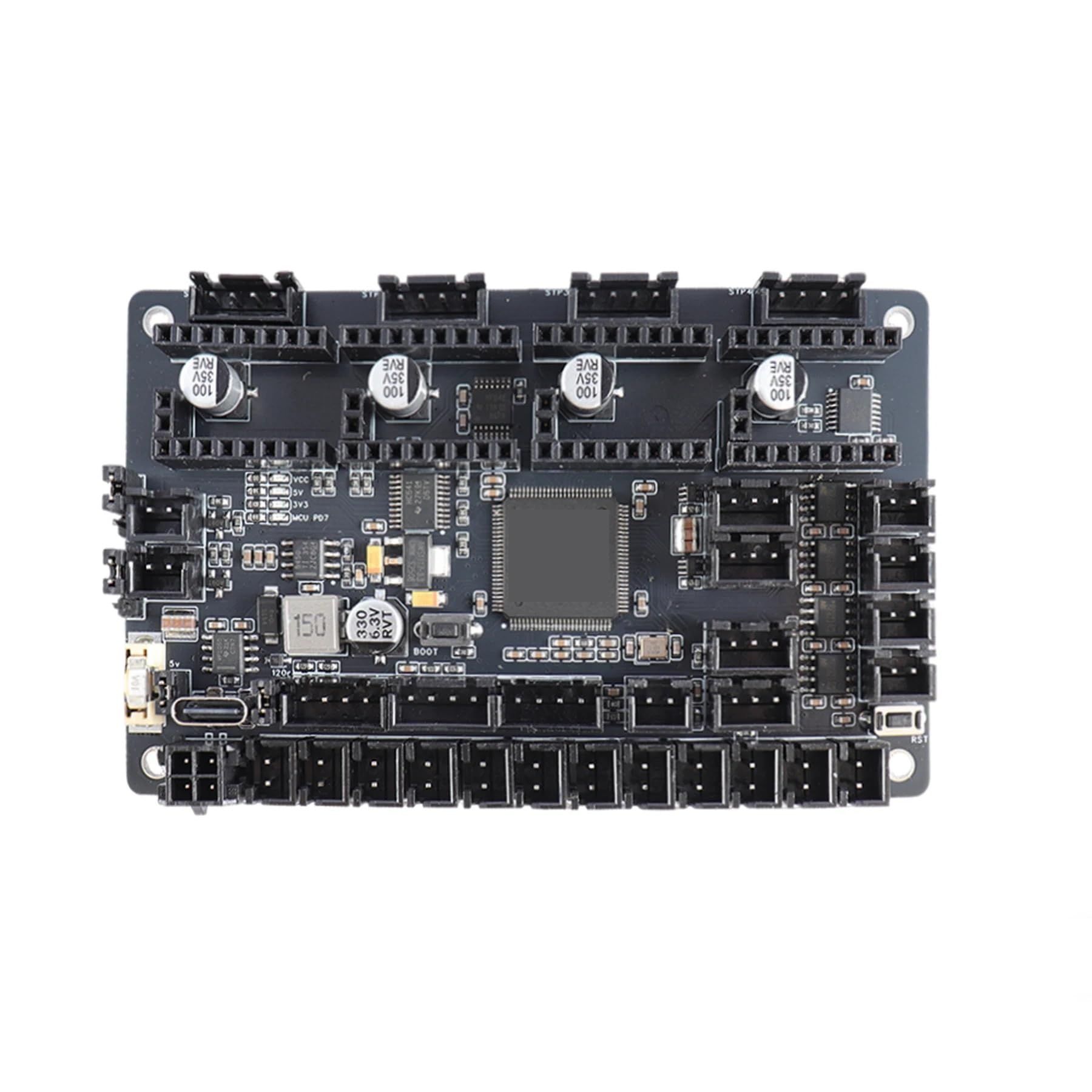 Compatible con Blurolls, controlador AFC-X Board V2.4 | Placa controladora V2.4, módulo MMU, actualización electrónica, soporte del sistema Klipper(Without drivers)