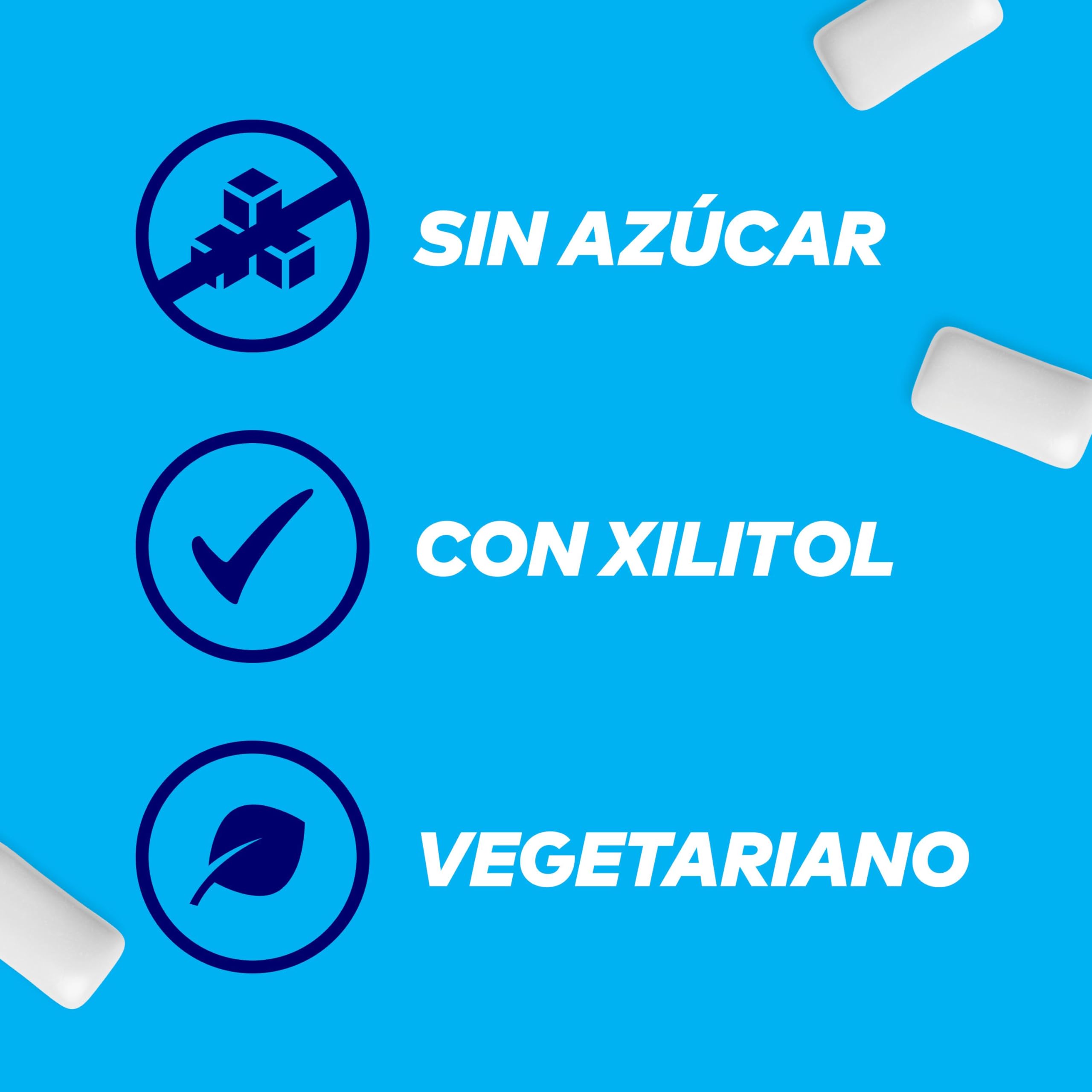 Orbit Chicle Sin Azúcar, Hierbabuena, Pack De 4 X 10 Unidades, 56 Gramo, 4 Unidades