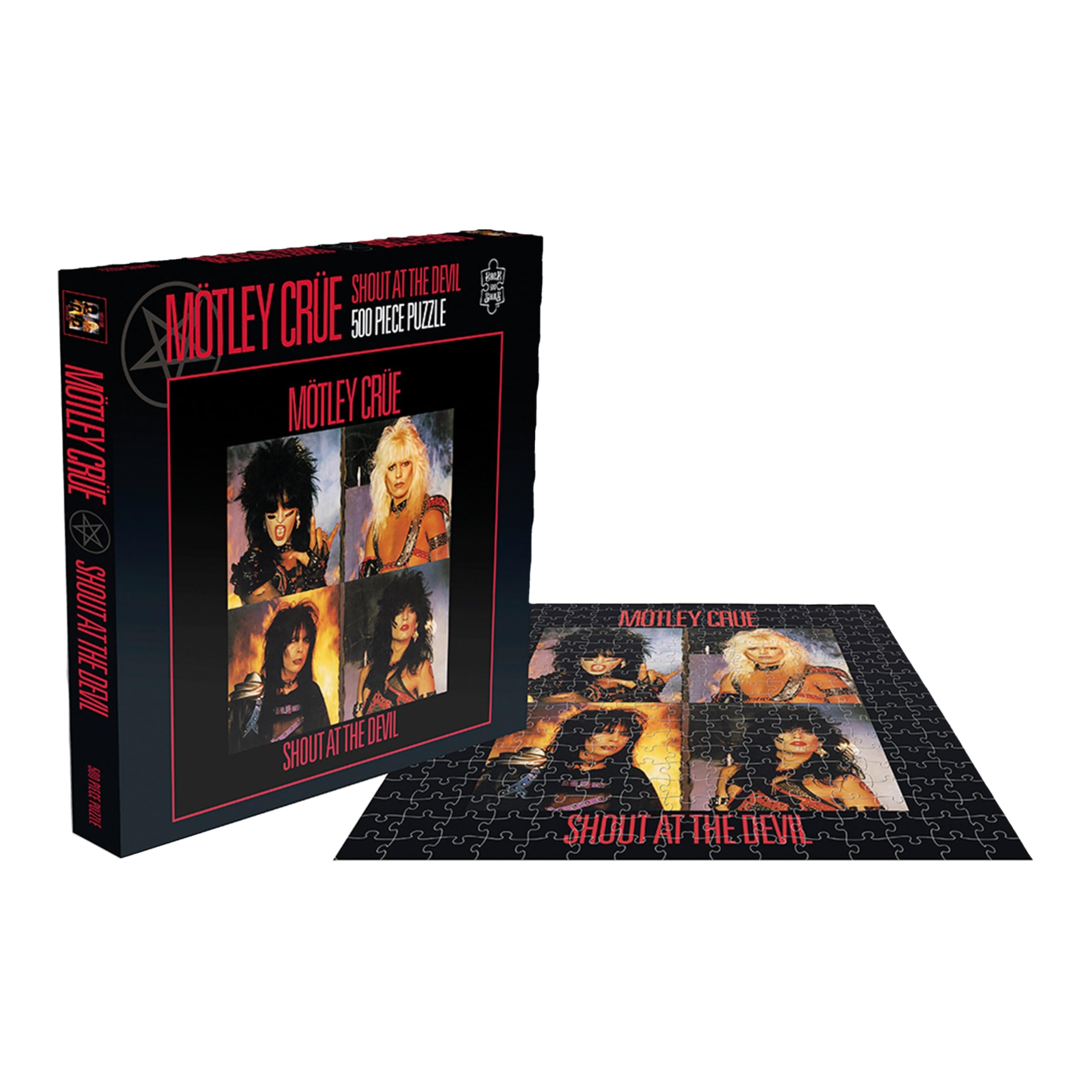 Amazon.com: Motley Crue Shout at The Devil (500 Piece Jigsaw