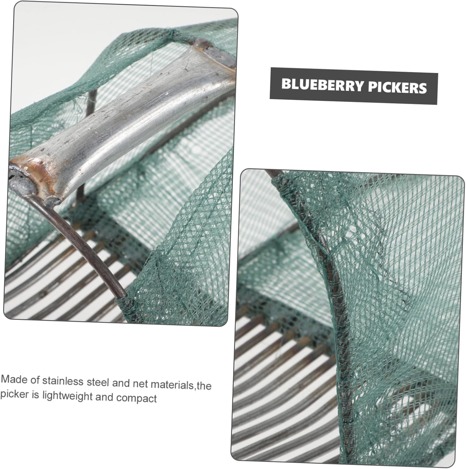 Ergonomic Blueberry Picker with Teeth Efficient Harvest Tool for Fruits Durable Design for Garden Enthusiasts and Orchard Workers