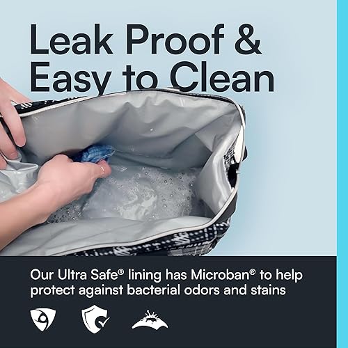 Miniatura 9 de Arctic Zone Bennet Bolsa de almuerzo aislada para mujer, lonchera a prueba de fugas, bolsa térmica térmica a cuadros Glen