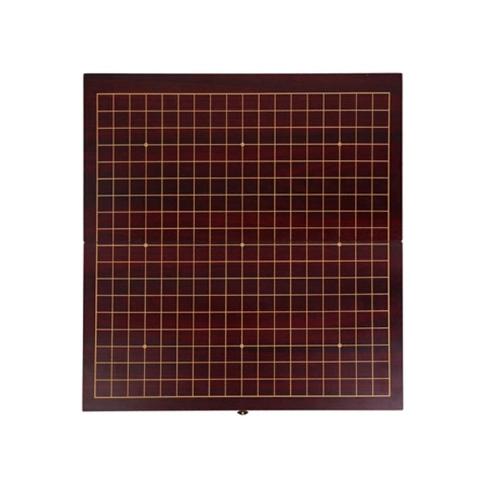 allforyou BSTFamly Wooden Pieghevole Pieghevole Go Chess 19 Strada Scacchiera 47 * 45 * 2cm Checkboard Vecchio Gioco di Go Weiqi Board per Il Checker Pezzo da 22mm GB06