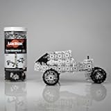 Space Adventure 3 in1. Construction Toy and Learning Building Set. 156 Pieces to Build a Rocket, Rover or Hummingbird. for Boys&Girl 6 and up. STEAM STEAM Building Blocks. Made in USA