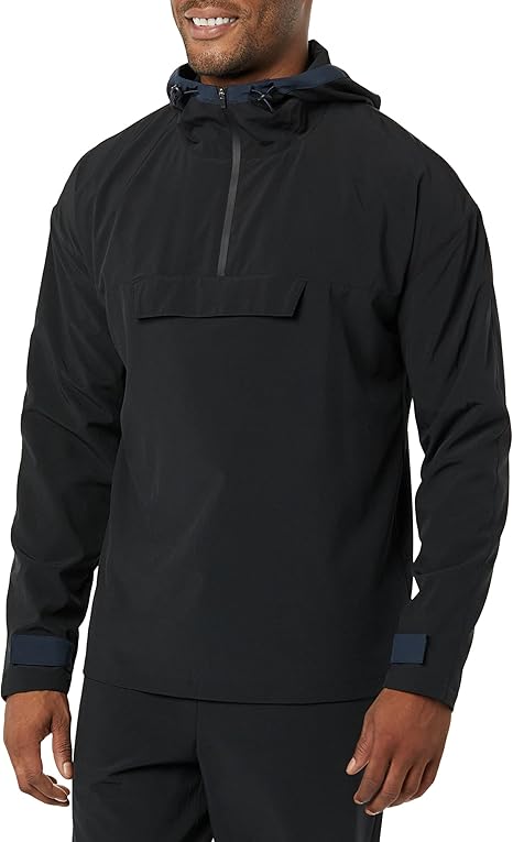 Amazon Essentials Men's Stretch Woven Colorblock Jacket